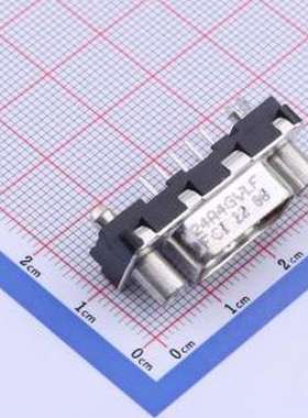 D09P24A4GV00LF D-Sub/VGA连接器 D-Sub 公 P数:9P 插件