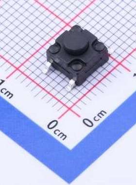 TS665TPFS 轻触开关 6.15*6.15*5mm 立贴 轻触开关 SMD