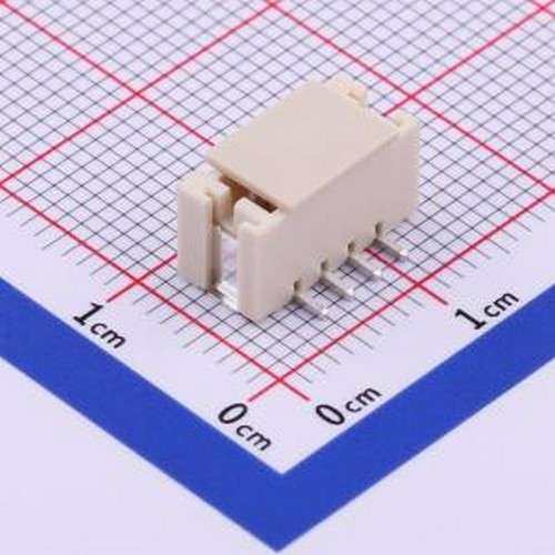 M2010VS-04P 线对板针座 1x4P 间距:2mm 立贴 SMD,P=2mm