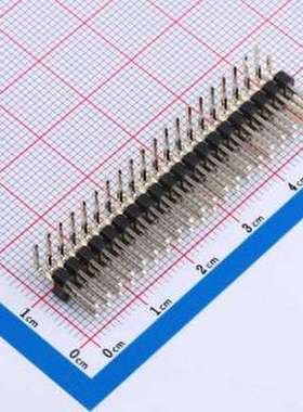 P125-1220A0BR138A1 排针 2x20P 间距:2.54mm 方针 弯插 弯插,P=2
