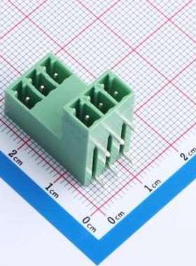 KF2EDGRT-3.81-2*3P 插拔式接线端子 KF2EDGRT-3.81-2*3P 插件,P=