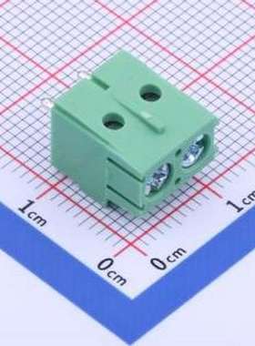 KY0200500000G 螺钉式接线端子 5mm 1x2P 排数:1 每排P数:2 直插