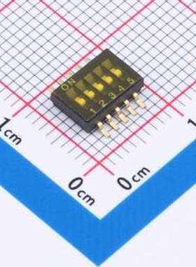 DSHP05TSGER 拨码开关 DSHP05TSGER SMD-10P,7.9x5.4mm