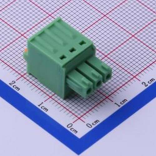 KF2EDGKD-3.5-3P 插拔式接线端子 3.5mm 1x3P 排数:1 每排P数:3 P