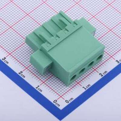 DB2EKBM-5.08-4P-GN-S 插拔式接线端子 5.08mm 1x4P 排数:1 每排P