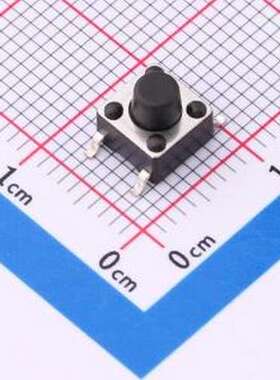 TS1703-TZ60HBM 轻触开关 6*6*6.0 立贴 轻触开关 SMD-4P,6x6mm