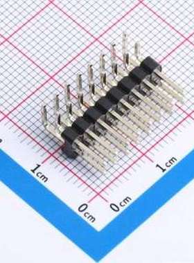 HDGCPH254-PW02-08 排针 2x8P 间距:2.54mm 弯插 弯插,P=2.54mm