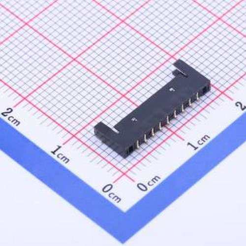 M1503RS-09-BK 线对板针座 1x9P 间距:1.5mm 卧贴 SMD,P=1.5mm,卧