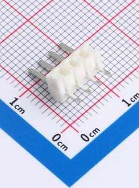 X2501WV-04-N0SN 线对板针座 1x4P 间距:2.5mm 直插 乳白色 插件,
