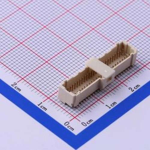 A1014WVB-S-2X25PNLNGAT00L 线对板针座 2x25P 间距:1mm 立贴 SMD