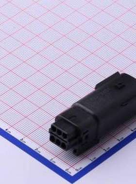 334823601 胶壳(线对板/线对线) 2x3P 3.5mm P=3.5mm