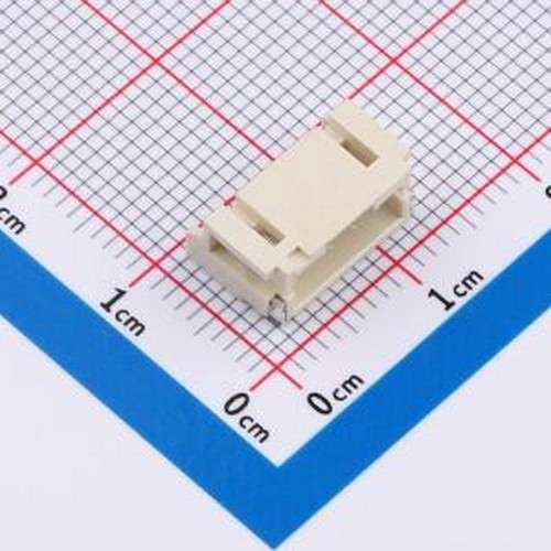 WF-1F200A4P 线对板针座 间距2.0mm 卧贴 1x4P SMD,P=2mm,卧贴