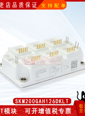 SKM200GAH126DKLT全新电子元器件IGBT可控硅功率模块