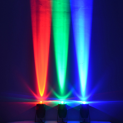 聚光射灯户外超亮一束光投射灯led强光光束激光照树防水10w七彩