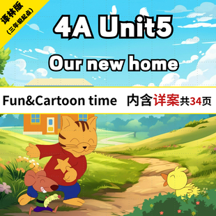 苏教译林版小学英语课件ppt4A Unit5 Fun&Cartoon time 原创精品
