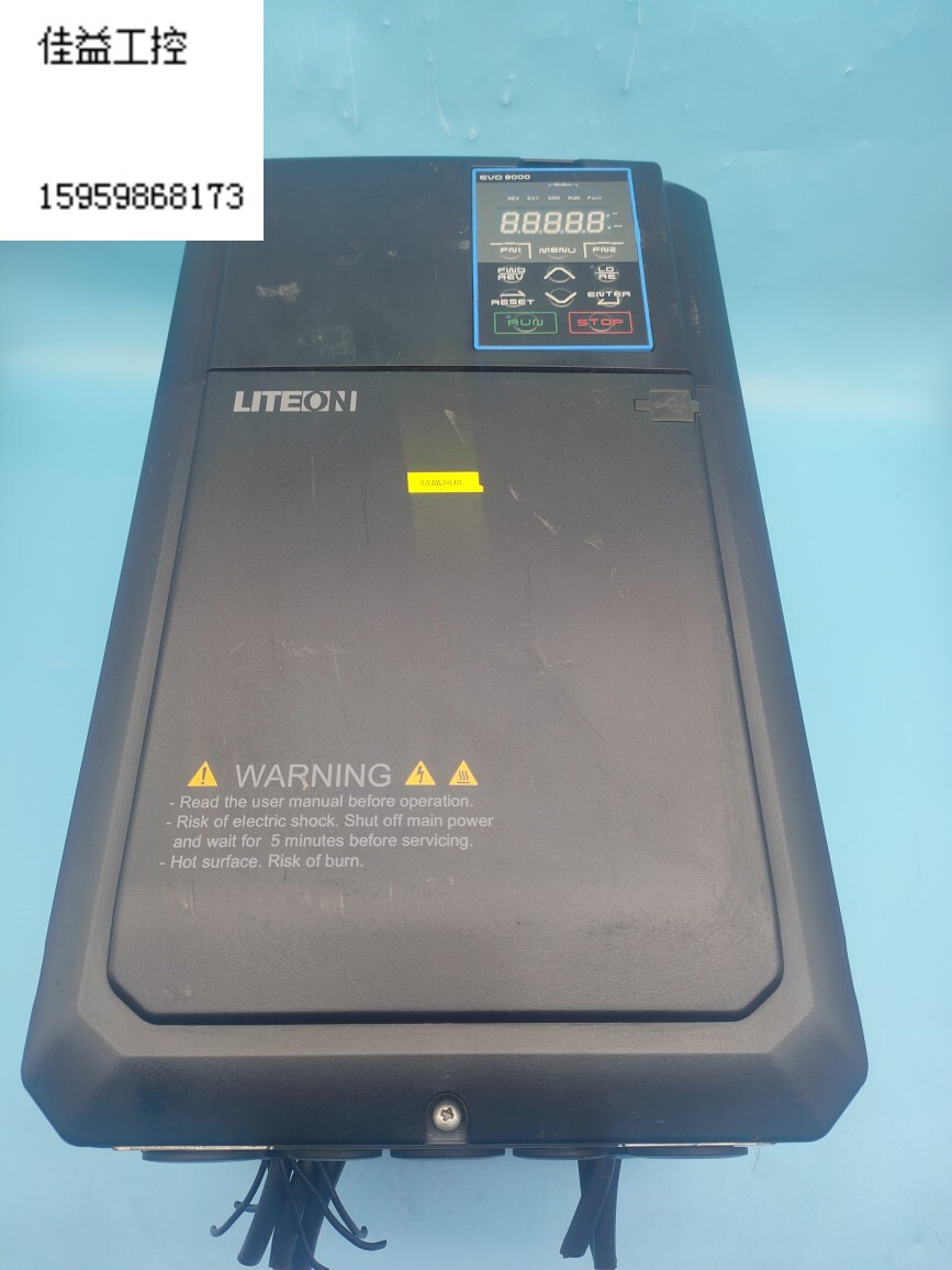 台湾光宝变频器 evo800043s018e20 重载18.5kw轻载22kw 380v 拆机