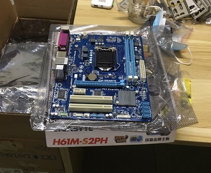 Gigabyte/技嘉 H61M-DS2/S1 D1/D2V/S2PH/D2P-B3 1155针H61主板