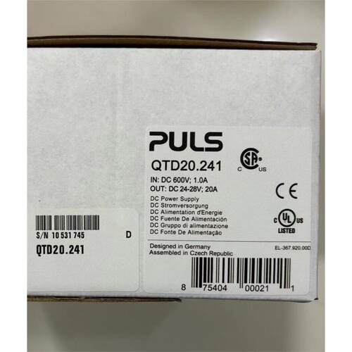 普尔世电源QTD20.241，DC