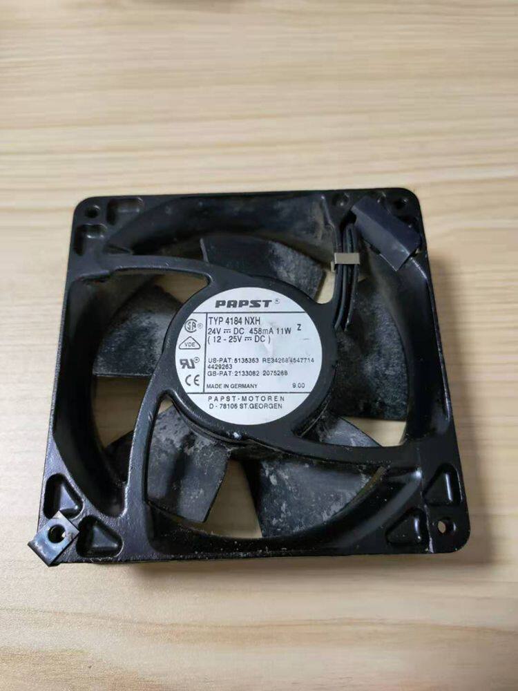 德国papst 变频器机箱铝壳风扇24v 11w大风量双滚珠typ4184nxh议