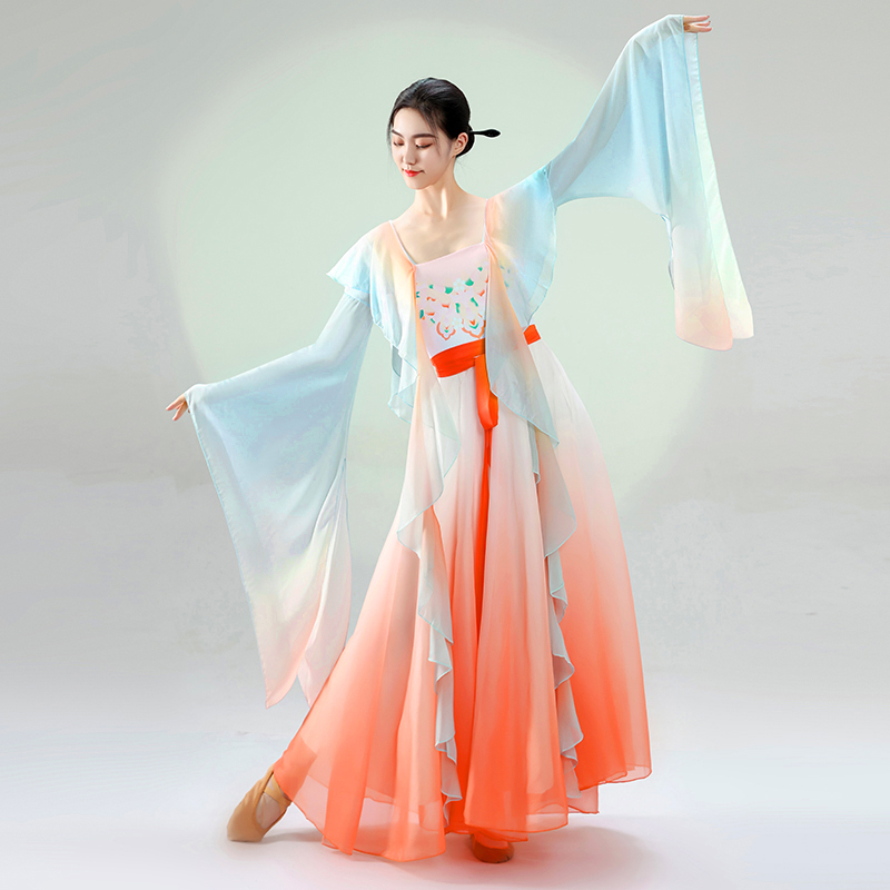 女兒情同款古典舞蹈古風(fēng)舞蹈服
