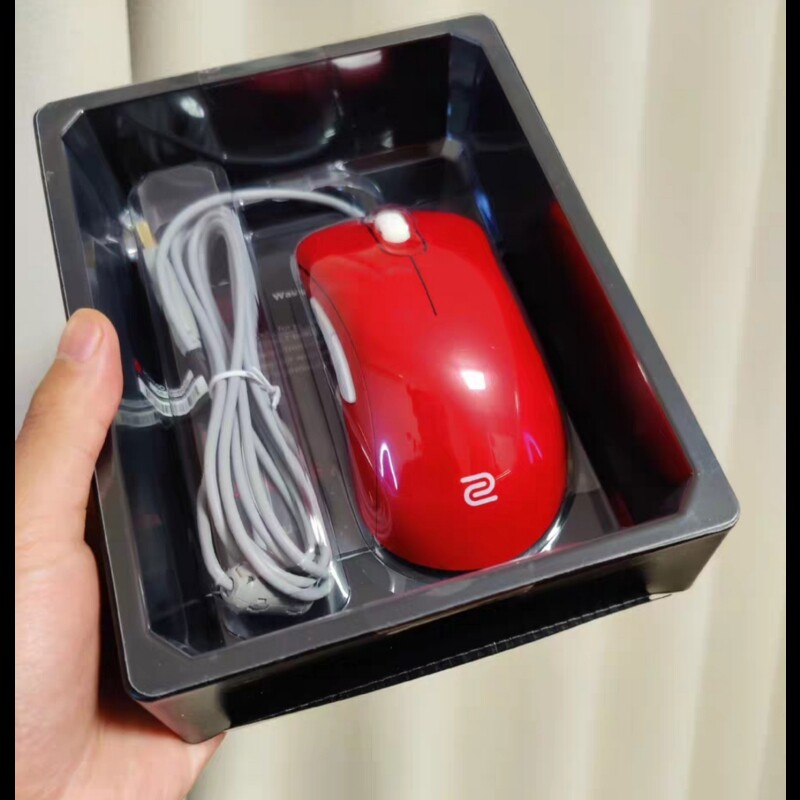 现货ZOWIE/卓威 EC1/EC2老款初版收藏版竞技游戏鼠标红色特别版