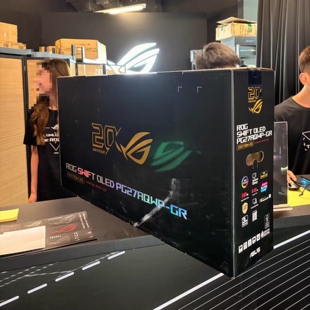 现货正品 ROG PG27AQWP-G 26.5寸 OLED超杀电竞显示器20周年限定