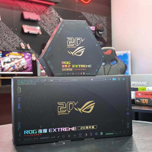 现货ROG二十周年Extreme限定键鼠夜魔EXSE龙鳞Ace2 EX 20周年限定