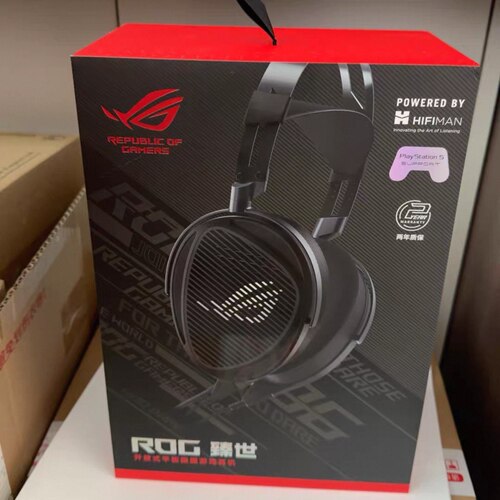 ROG臻世 头戴式游戏耳机 联合HIFIMAN打造全频段MEMS麦克风 耳机