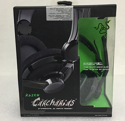 Razer/雷蛇 噬人鲨 杀人鲸 吃鸡CFCS听声辨位LOL电竞有线游戏耳机