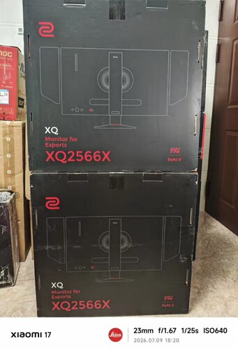 现货卓威XQ2566X2k360Hz刷新率游戏显示器电竞显示屏台式电脑屏幕