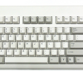 现货老款韧锋/REALFORCE 87U103U白色分区压力全域55g静电容键盘