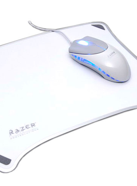 雷蛇 白色破坏王巨蚁 铝垫  Razer ProPad 白色双面限量版鼠标垫