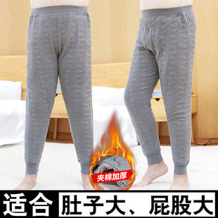 胖男童校服神器棉裤加绒打底裤冬装中大童加肥加大内穿加厚保暖裤