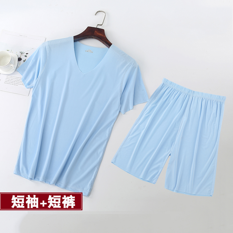 冰丝速干无痕背心睡衣家居服短袖