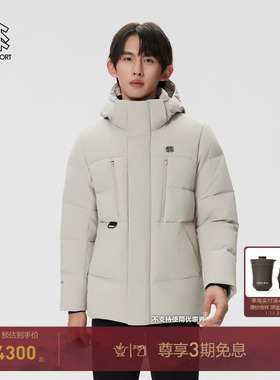 KOLON SPORT可隆羽绒衣防水透湿防静电GTX男士BENCH防风羽绒夹克