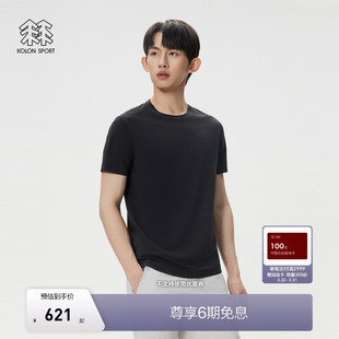 KOLON T恤 SPORT可隆速干T恤防晒抗菌吸湿速干运动男女SECO短袖