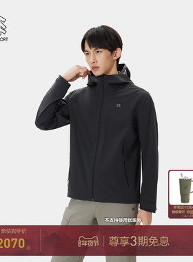 KOLON SPORT可隆软壳衣防水防风透湿秋冬男女3L PCM温控软壳夹克