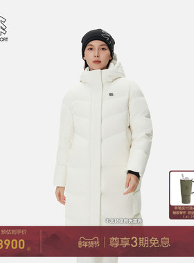 KOLON SPORT可隆羽绒衣冬防泼水防风男女BENCH长款2L羽绒夹克