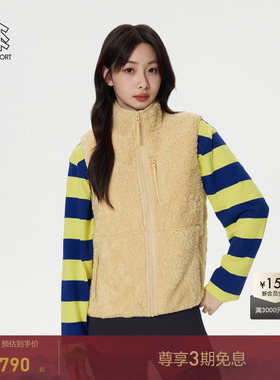 KOLON SPORT可隆男女同款棉马夹Wales Bonner联名保温半宽松上衣