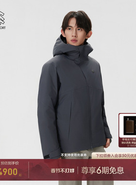 KOLON SPORT可隆冲锋衣防风透湿耐磨男士GTX轻量防水运动羽绒夹克