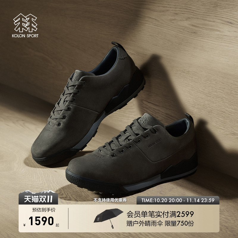KOLON SPORT可隆休闲鞋缓震耐磨V底RUNNER 73 LTR户外运动鞋