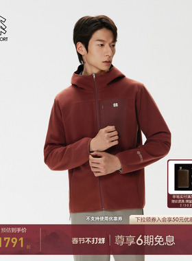 KOLON SPORT可隆软壳衣防风GTX WINDSTOPPER男士抓绒外套软壳夹克