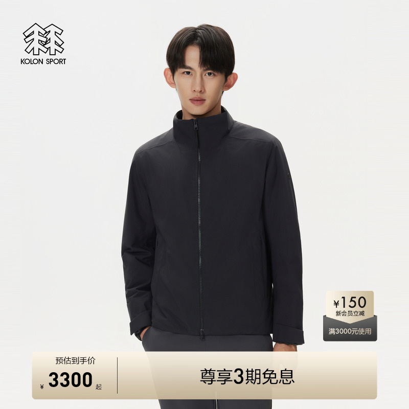KOLON SPORT可隆保暖棉衣冬防泼水防风透湿P棉男士PERTEX棉服