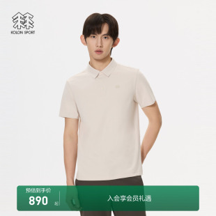 速干T恤户外运动polo衫 KOLON UPF50 防晒短袖 SPORT可隆SECO保罗衫