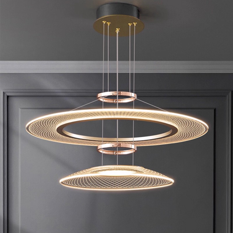 2025年新款意式极简轻奢客厅吊灯