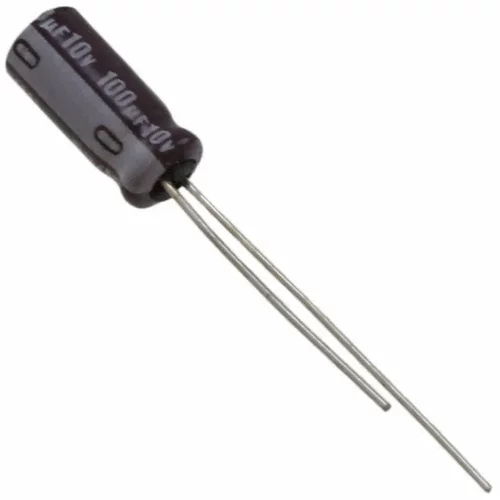 UPB1E101MED 日本尼康铝电解电容 100uF +-20% 25V L6.3*11mm