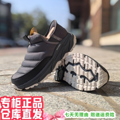 朋聚Skechers斯凯奇25新女闪穿户外一脚蹬加绒保暖休闲鞋180164C