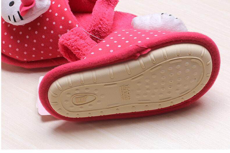 Chaussons enfants en autre HELLO KITTY pour hiver - semelle autre - Ref 986753 Image 5