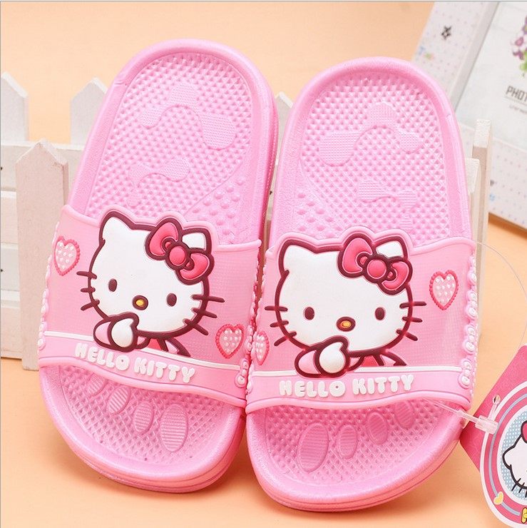 Pantoufles enfants en autre HELLO KITTY pour été - Ref 986574 Image 1