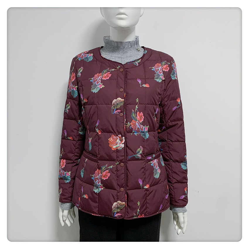 【闭店清仓】，224846款福太太妈妈穿羽绒服内胆保暖显瘦型